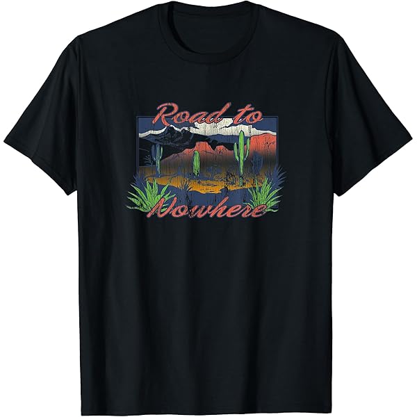 ROAD TO NOWHERE Tシャツ　goodenough Amazon.com: Road to Nowhere T-Shirt : Clothing, Shoes & Jewelry