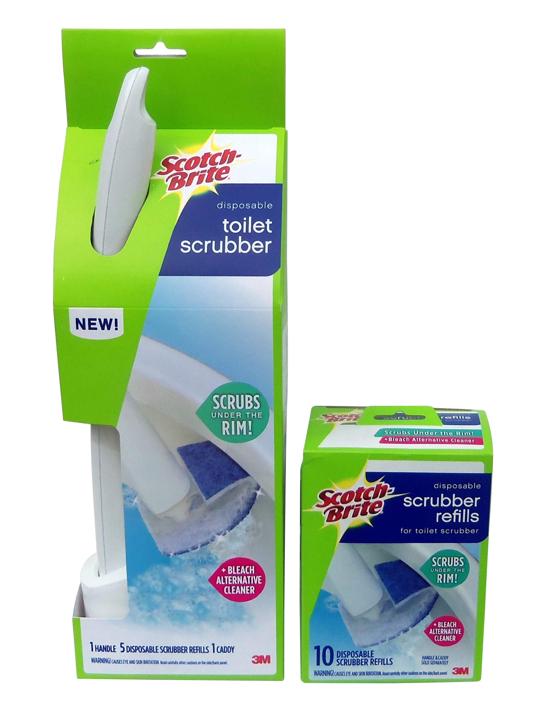 3m Scotch Brite Bathroom Floor Cleaner Refill Pads Carpet Vidalondon