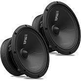 AudioControl EPICPRO6X 6.5&rdquo; 300W Component Car Audio Speakers Set (Pair) | Midrange high SPL sound system upgrade, 4 ohm, front or rear door shallow-mount design for cars, trucks &amp; SUVs, easy install