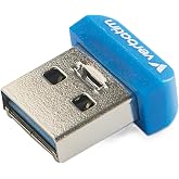 Verbatim 16GB USB Drive Store 'n' Stay Nano USB 3.2 Gen 1 Flash Drive | Snag-Free Low Profile Mini Thumb Drive Small enough to leave connected without getting in the way, Perfect for use on-the-go