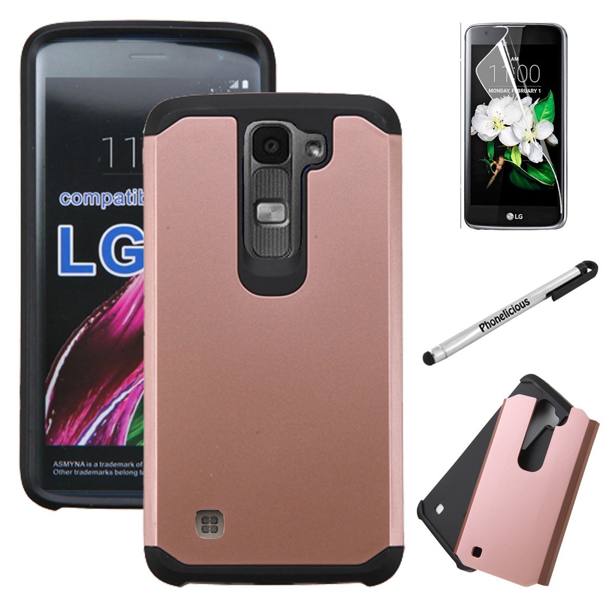 Best lg treasure phone case rose gold