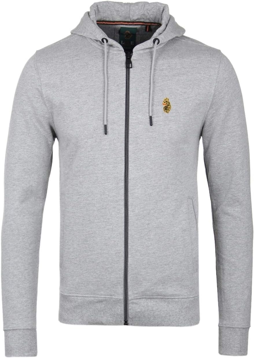 Luke 1977 Men's Kevlar Full Zip Hooded Sweatshirt Marl
