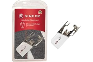 SINGER Side Cutter Attachment | Trim & Finish Fabric Edges Seamlessly | Ideal for Zigzag & Overedge Stitches | Compatible wit