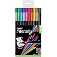 BIC Intensity Porous Point Pen, Stick, Fine 0.4 Mm, Assorted Ink And Barrel Colors, 20/pack