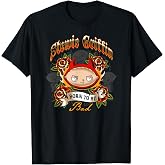Family Guy Stewie Griffin Born 2 Be Bad Classic Tattoo Style T-Shirt