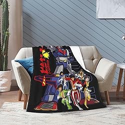 Anime Voltes V Throw Blanket Ultra-Soft Micro