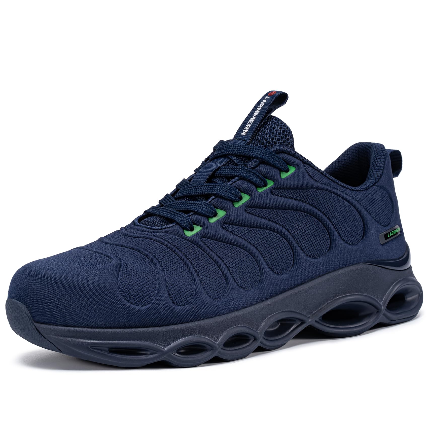 LARNMERN Steel Toe Shoes for Men Safety Shoes Work