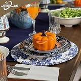 Jebblas Disposable White Napkins with Built-in Flatware Pocket, 150 Count view 7