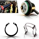 Fiknonk 1 PC Fuel Pressure Regulator, OEM 89060422 89017453 88894356, Fuel Regulator Compatible with Chevrolet Caprice Cobalt Buick Cadillac GMC (Black)