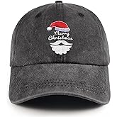 Christmas Baseball Cap Christmas Hat for Men Women Unisex Adult Vintage Adjustable Hats