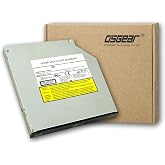 OSGEAR Internal 9.5mm slim SATA 8x DVDRW CD DVD RW Rom Burner Writer Laptop PC Optical Drive Device Tray Loading