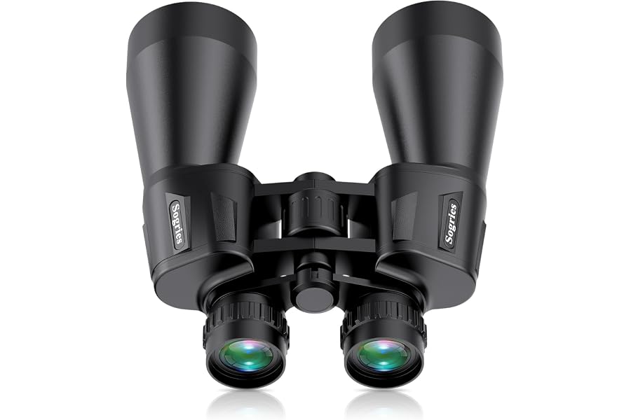 20x60 Binoculars for Adults High Powered, Waterproof & Fog Proof Compact Binoculars for Bird Watching with Low Light Vision, Hunting,Travel,Includes Carrying Bag