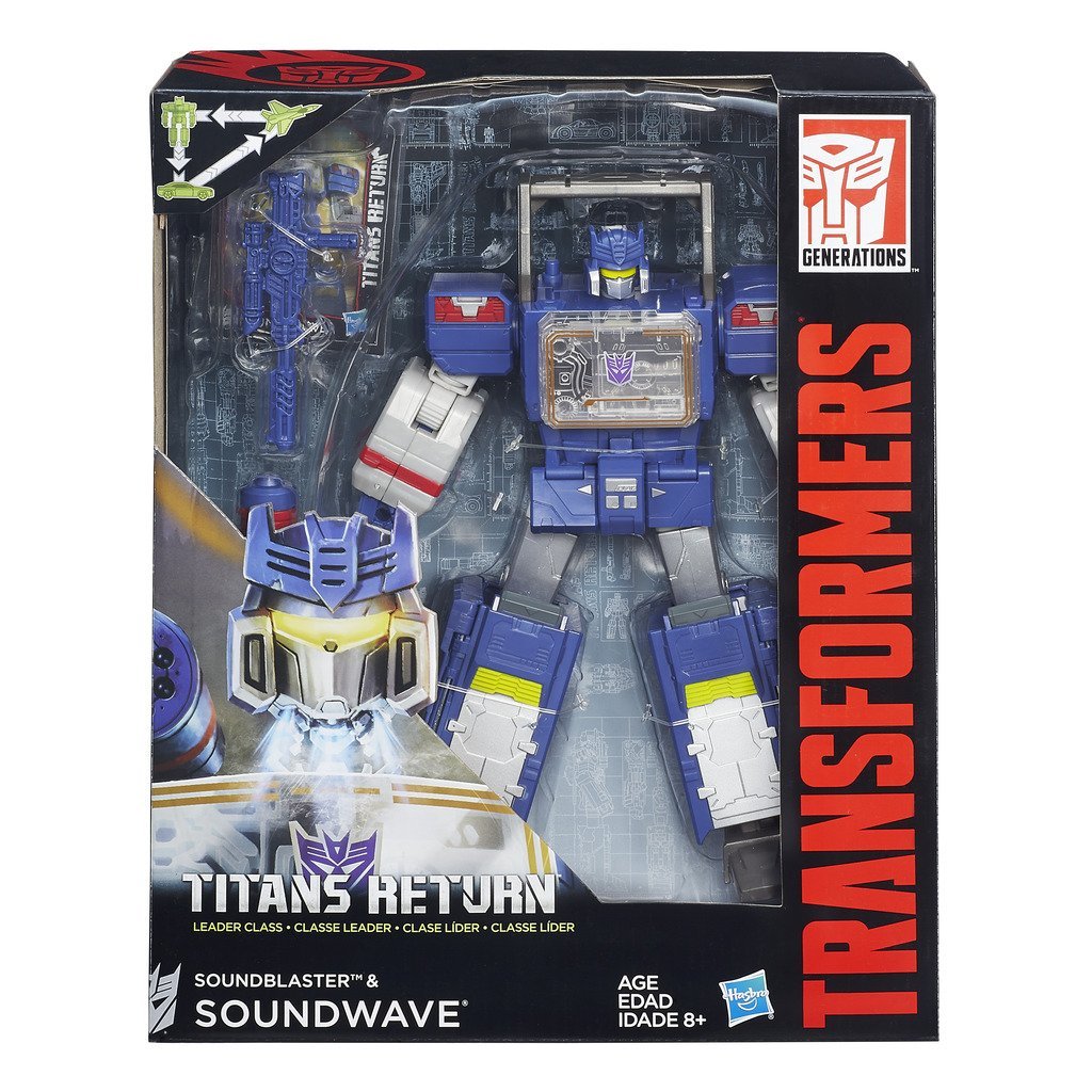 Transformers B7997EU4 Titans Return Leader Generation Assorted Figures