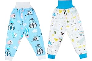 MOEMOE BABY Diaper Pants Waterproof Diaper Short for Boys Potty Training Pants Nighttime Bedwetting Underwear for Kids