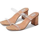 DV Dolce Vita Womens Halsty Heeled Sandal, Ivory, 9 US