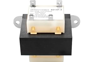 SUNJIKA 24V 40VA Furnace Transformer, 120V to 24V Transformer Compatible with Furnaces/HVAC Equipment Replaces TRR-1729 TRR1729 TRR01729 TRR00784 TRR-0784 TRR0784 TRR-1816(4011F-3)