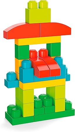 mega bloks first builders 100 piece tube