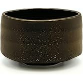 Product of Gifu Japan Ceramic Matcha Bowl – Handmade Chawan Matcha Bowl, Japanese Bowl, Smoky Bronze, 21.1 oz, 620ml