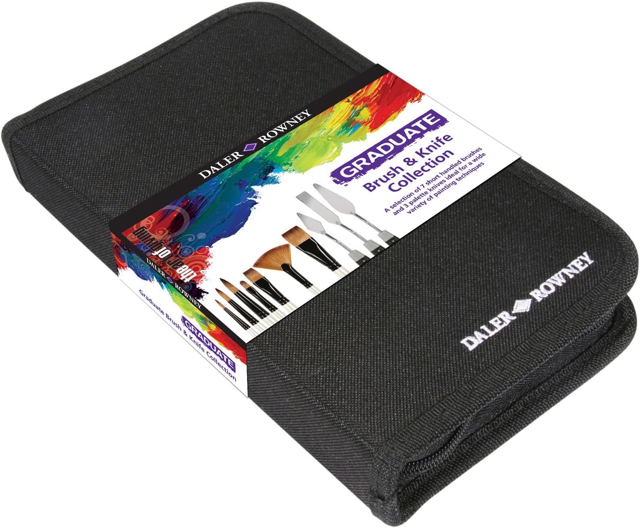 Daler-Rowney Graduate Brush & Knife Set