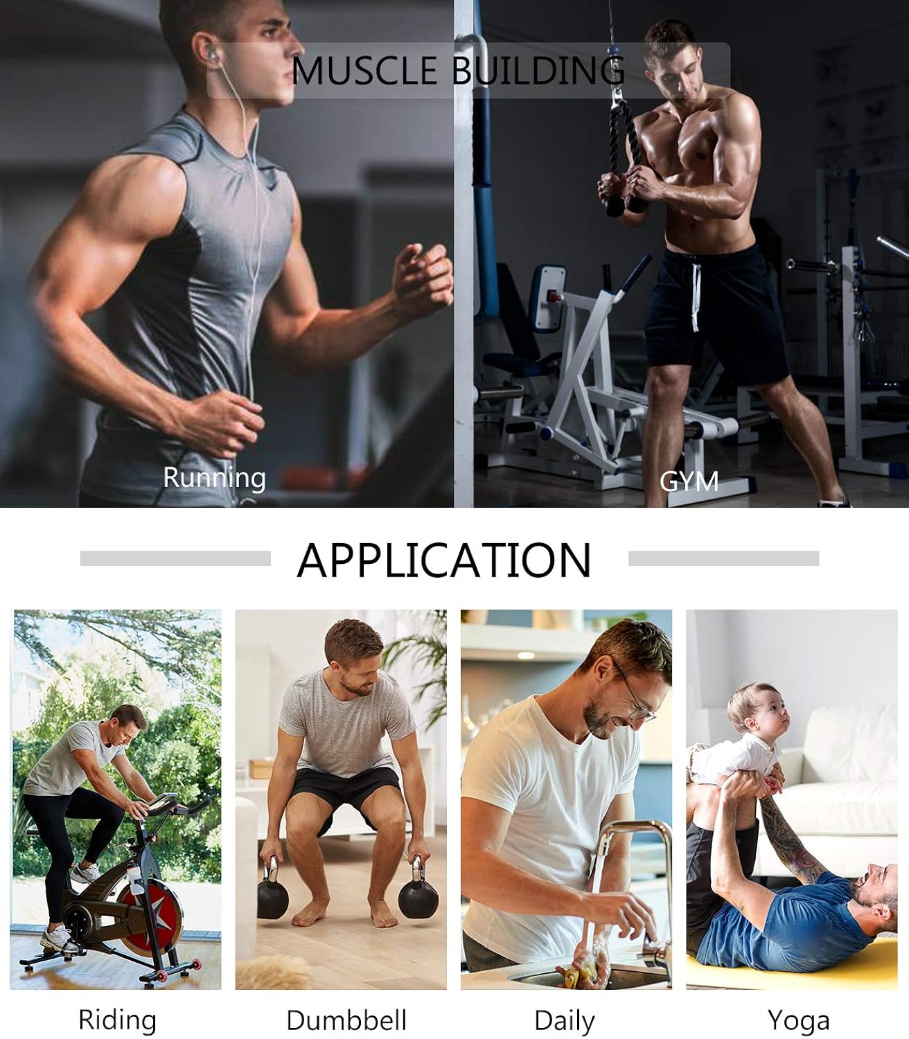 NonEcho Men Sauna Sweat Vest Weight Loss Waist Trainer Vest Neoprene Tank Top Shapewear Slimming Shirt Workout Suit: Clothing