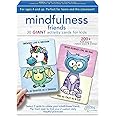 Ambassador Games: Mindful Living - Mindfulness Friends Cards - 30 Giant Activity Cards, Mindfulness Practices to Reduce Anxiety & Stress, Kids 4+