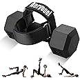Dumbbell Foot Attachment, Tibialis Trainer, Adjustable Ankle Weights, Leg Workouts at Home for Hip Flexors,Ankle Straps for Weight Lifting,Shin Splint,Hamstring Curls,Leg extensions,Home Gym Equipment