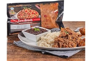 DELE FOOD PRODUCTS DELE FOODS Shredded Beef with Sauce, Authentic Venezuelan Recipe, Frozen and Precooked, Ready to Heat and Serve, 1.2 LB