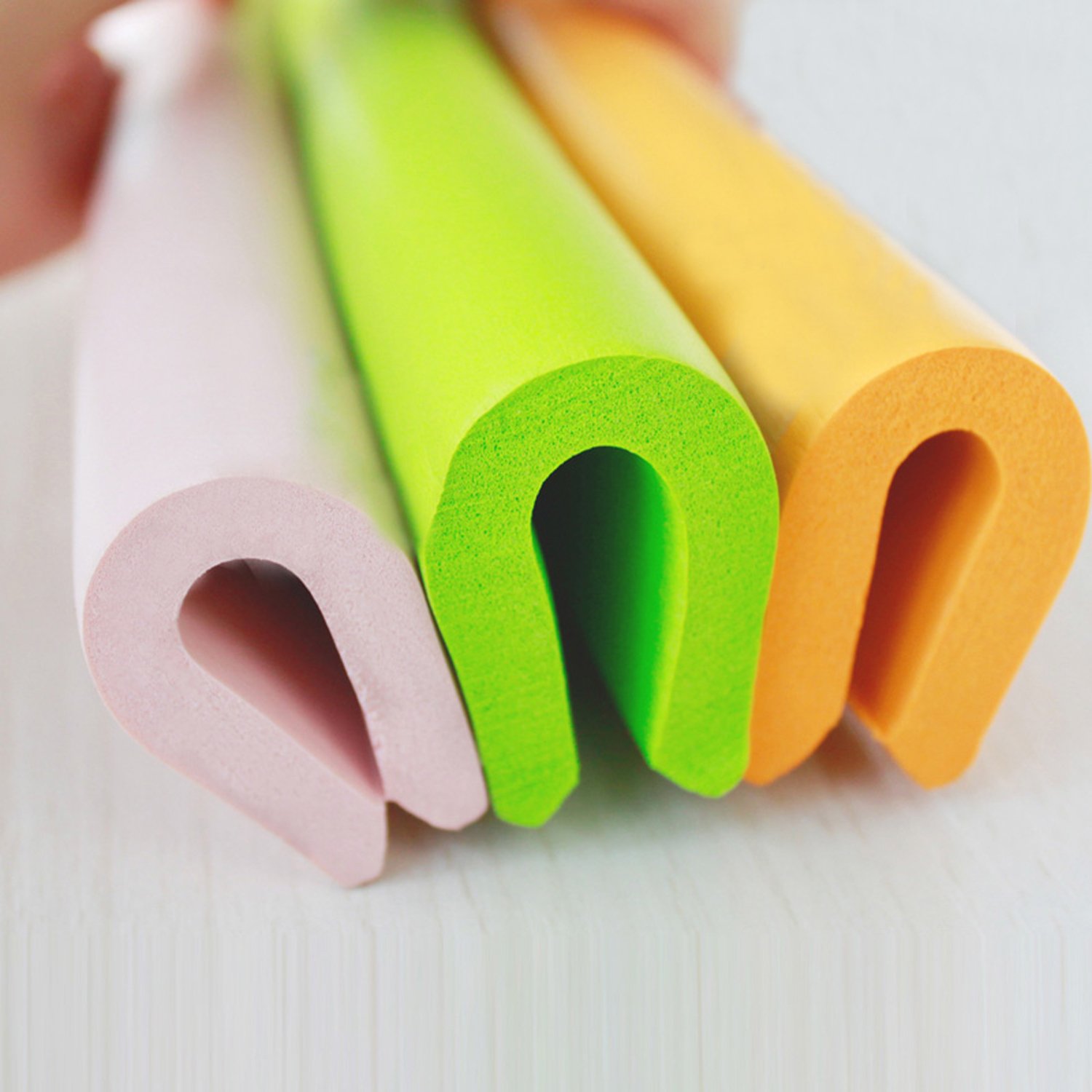 Elf Star U Shape Glass Table Edge Protectors Premium High Density Foam Baby Safety Bumper Guard