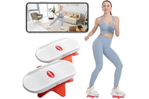 HOLSM-III Ab Twister Board,Twister Exercise Board,Waist Twisting Disc-Ab Board Exercise,Twisting Stepper,Waist Trainer Trimmer,Ab Board-for Ab Exercise Abs Core,Slimming Waist Full Body Toning Workout Home Gym