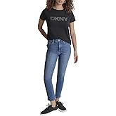 DKNY Womens Comfortable Soft Glitter Top