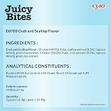 INABA Juicy Bites Crab & Scallop Cat Treats 3 x 11.3g Soft Moist view 7