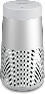 Bose SoundLink Revolve, tragbarer Bluetooth - Lautsprecher (mit kabellosem 360°-Surround-Sound), Silber