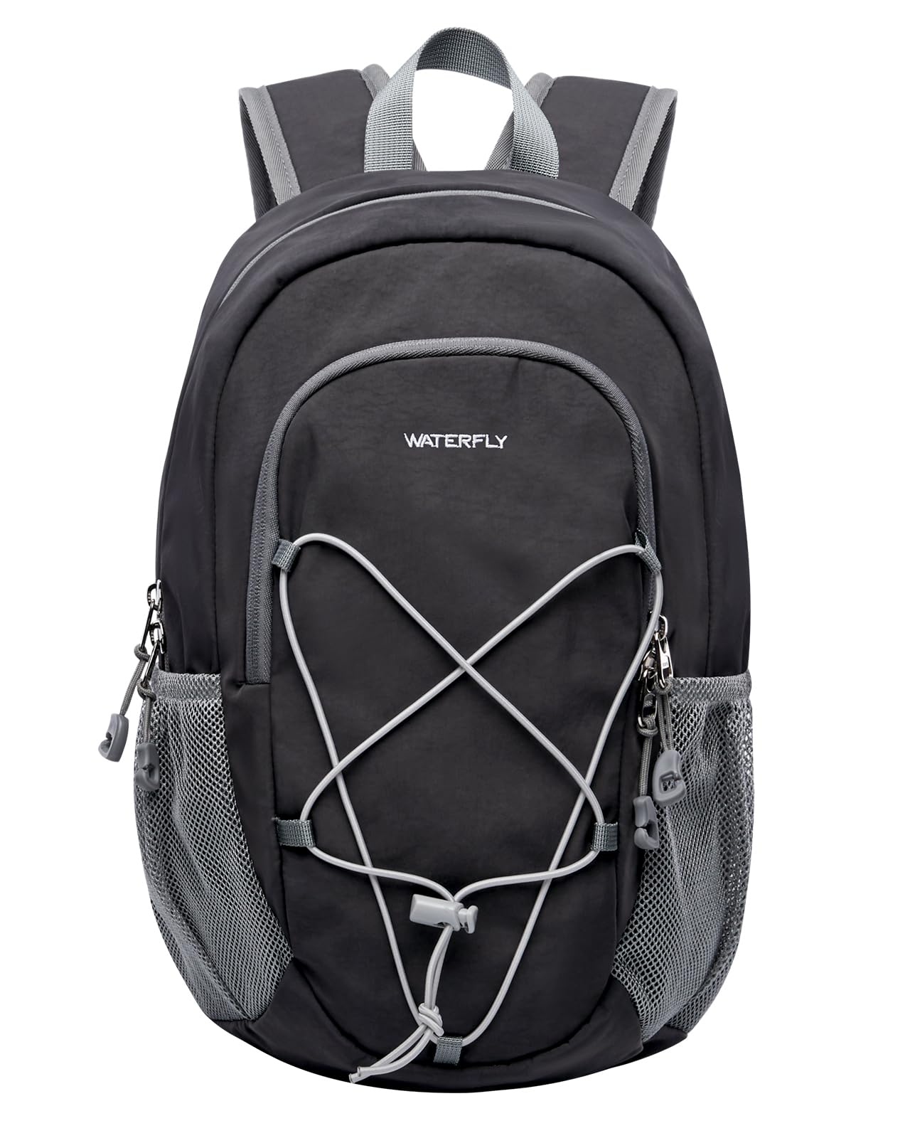 Waterfly Small Hiking Backpack 12L: Mini Lightweight Sport Rucksack with Chest Strap Daypack Compact Day Bag for Outdoor Travel Walking Camping Cycling Climbing Women Men Teenagers