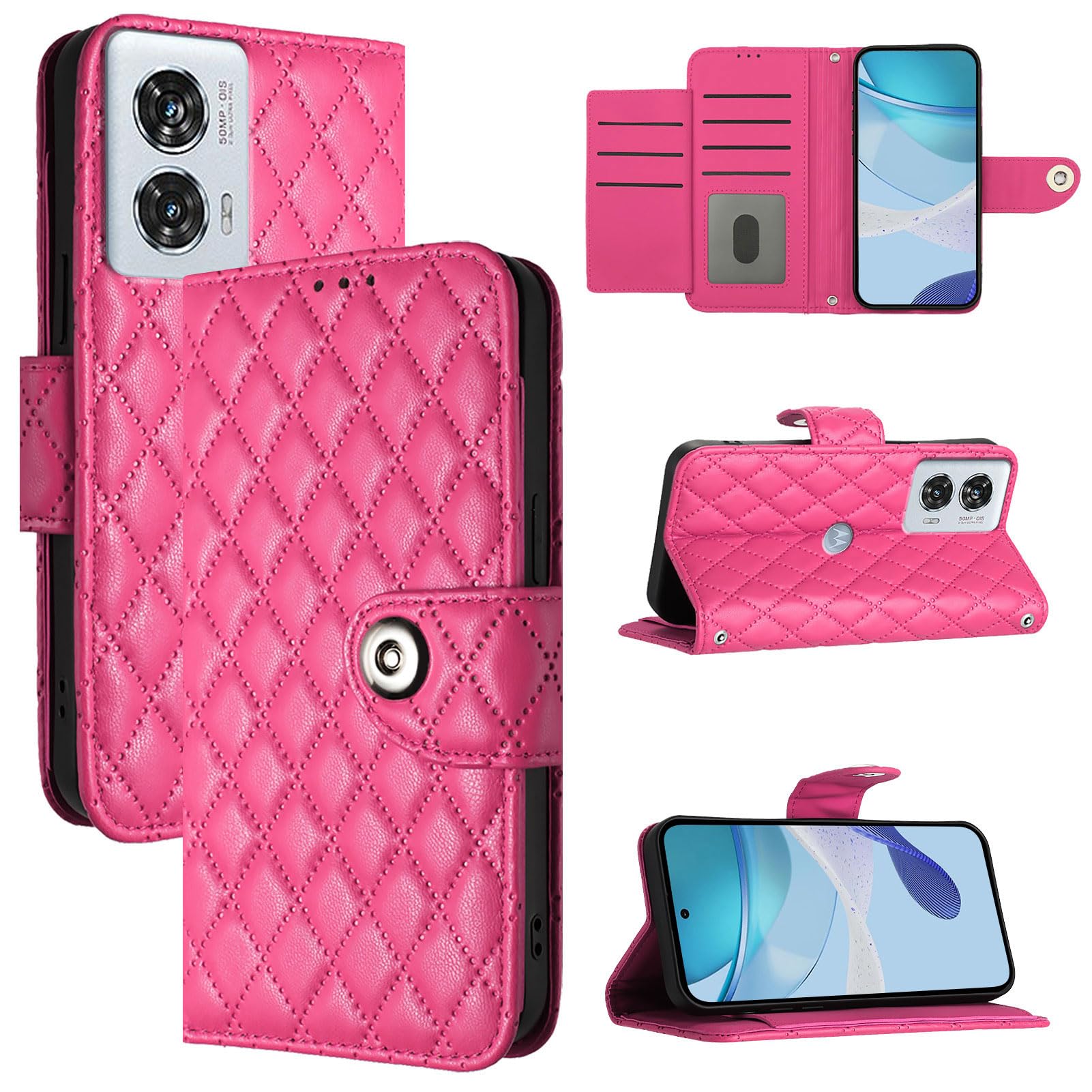 Rfvzubemok Compatible with Moto Edge 50 Fusion