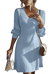 Dokotoo Fall Dresses for Women Long Sleeve Work