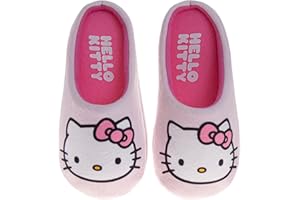 JOSMO Hello Kitty Sanrio Sweethearts Strawberry Short Cake Harry Potter Slippers for Girl Boy Kitty Cat Slipper Indoor Cute Plush House Shoes for Kids Sizes: 5-10 Toddlers 11-13 Little kids 2-5 Big Kids