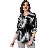 Carve Designs Women's Dylan Gauze Tunic, Black Vertical, XS