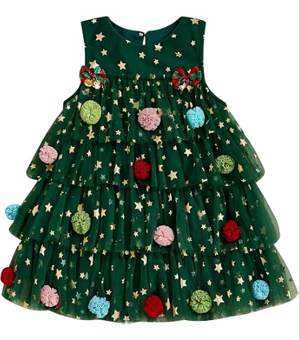 h&m christmas tree dress RWYBEIW Costume for Kids Girls Christmas Tree Shape Sleeveless Dress+ Xmas Tree Hat Christmas Cosplay Up (Green, 2-3 Years) : Clothing, Shoes & Jewelry 95% Cotton New In Clothing Color:Natural Linen Tabitha Brown for Target Tulle dress