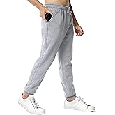 Asrlivp Mens Sweatpants with Pockets Lightweight Gym Drawstring Fleece Joggers Casual Elastic Waist Workout Pants