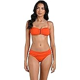 La Blanca Womens Island Goddess Bandeau Slider Swimsuit Top