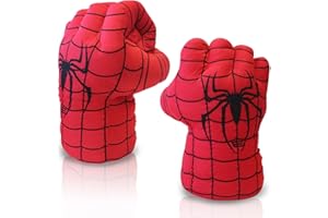 SSZS Superhero Gloves Superhero Hands Toys for Kids Adults, Fists Soft Plush Dress Up Boxing Superhero Party Costumes Birthday Gift Halloween Cosplay Party Supplies