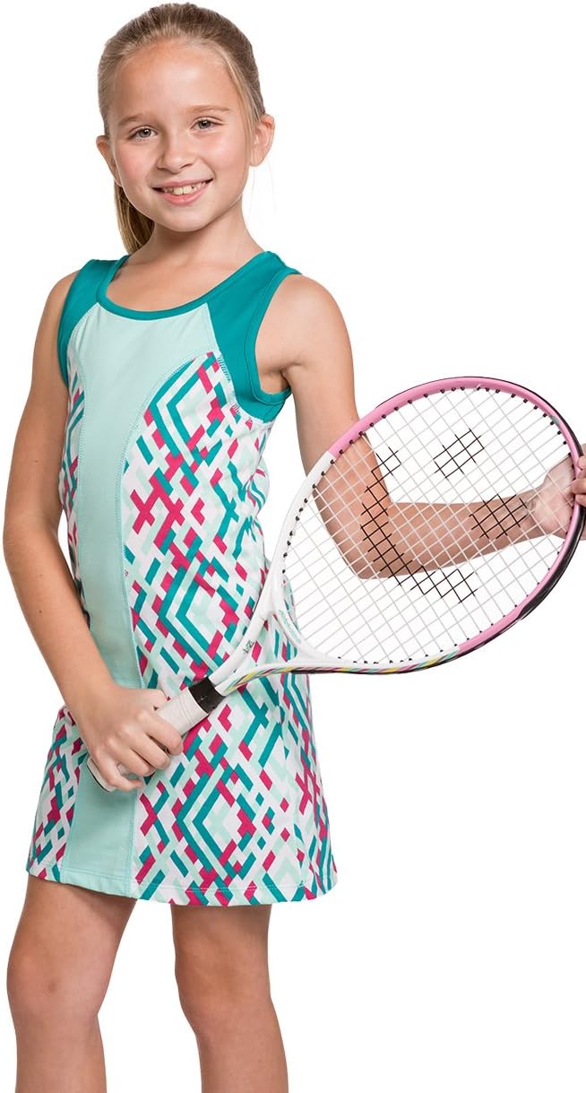 Street Tennis Club Girls Tennis & Golf Sleeveless Dress with Short