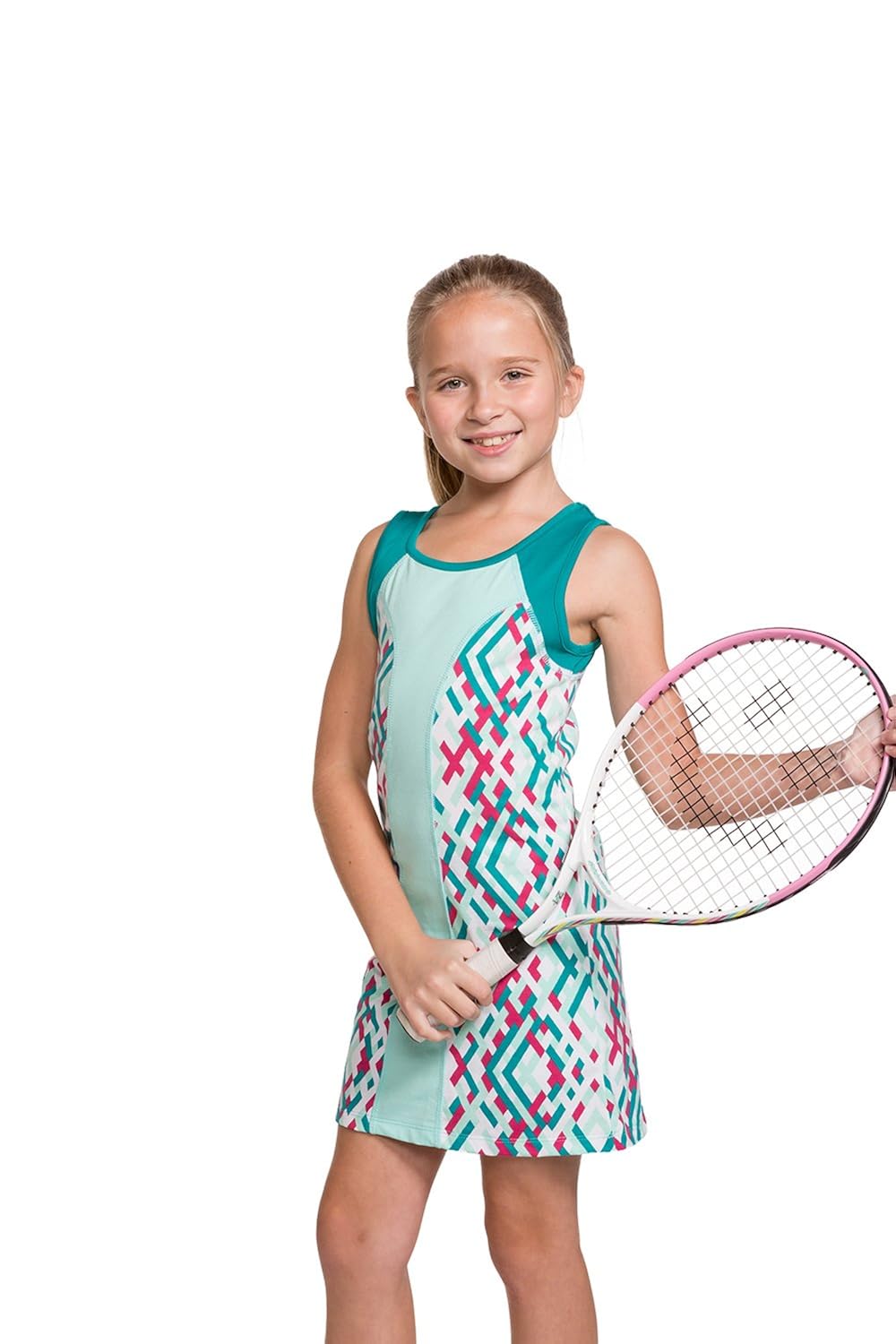 Street Tennis Club Girls Tennis Golf Sleeveless Dress with Short