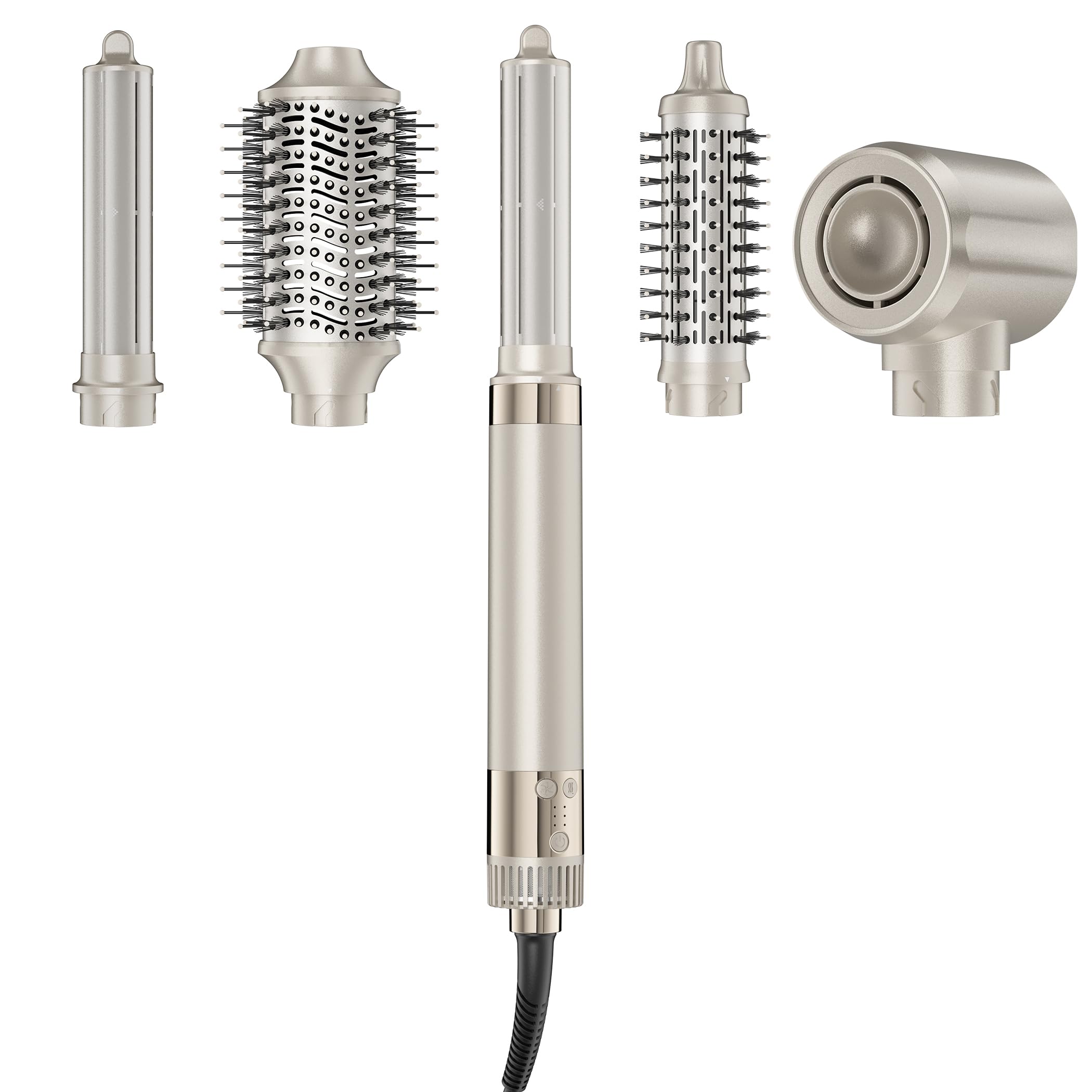 Photo 1 of MESCOMB 5-in-1 Hot Air Styler – Fast Hair Dryer with Auto Wrap Curlers & Volumizing Brushes, Frizz-Free Styling Tool for Curling, Smoothing & Adding Volume, No Heat Damage