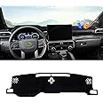 Autorder Dashboard Cover Mat for 2024 2025 Toyota Tacoma Accessories Dash Cover Upgrade Velvet Dash Mat UV Rays Protector