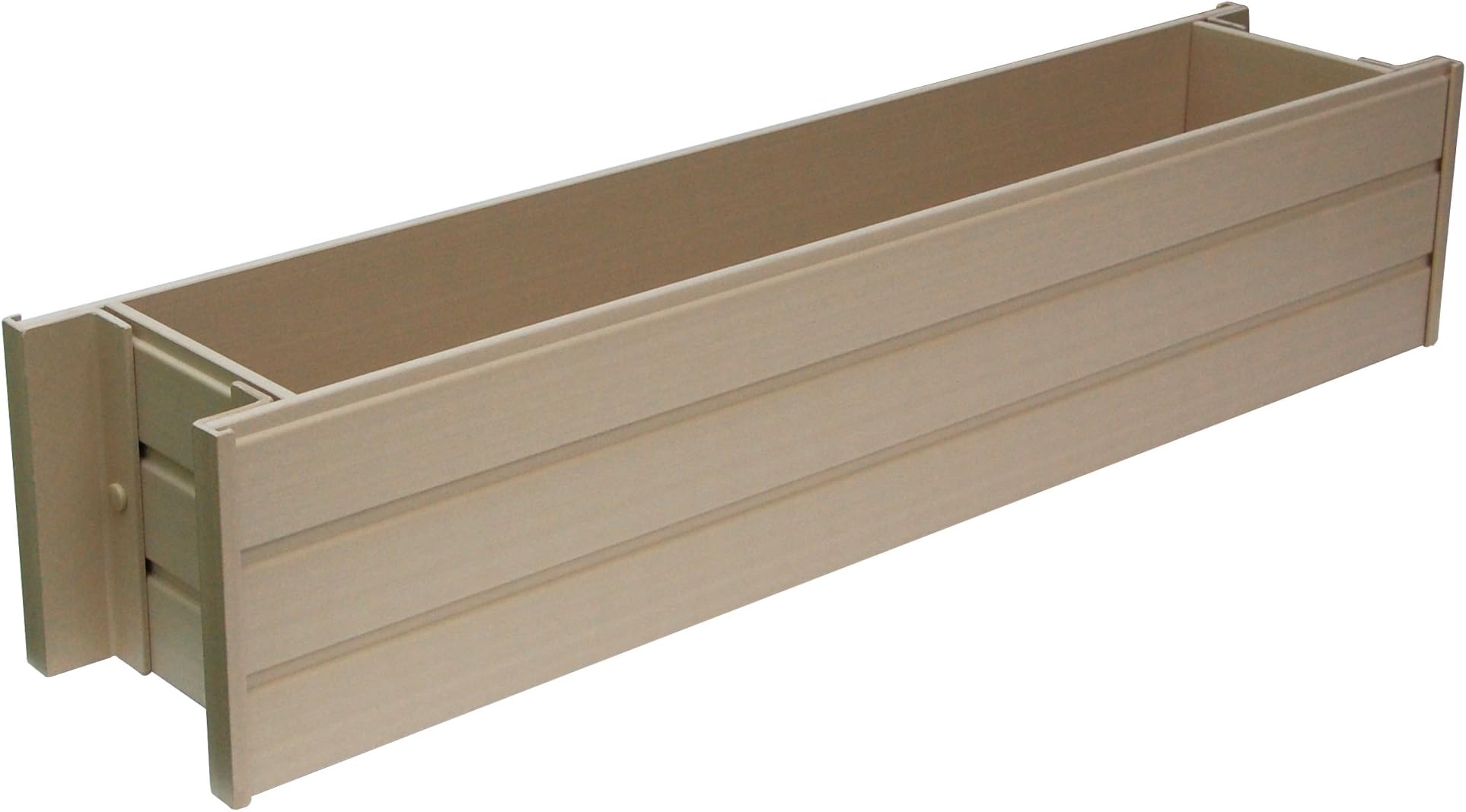 New Age Garden ecoFLEX 30" Wide Rectangular Flower or Herb Window Box