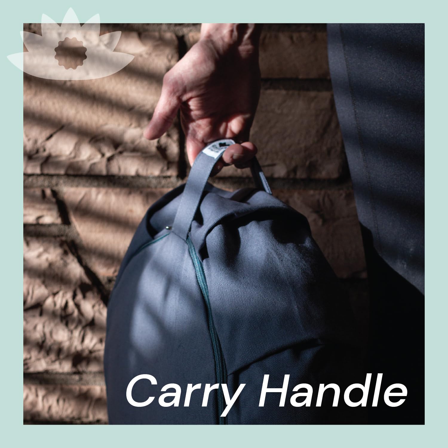 Waterglider International Zafu Meditation Cushion - Eclipse line - Removable Cover and Buckwheat Fill (Twilight) - Image 6