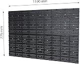 Prosperplast M 63 Storage Bins Wall Louvre Set Garage Workshop Organizer view 2