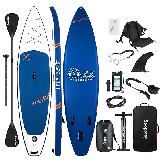 Inflatable SUP Stand Up Paddle Board with All Accessories