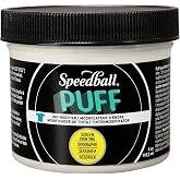 Speedball Puff Ink Modifier, 4oz, Fabric Screen Printing Ink Additive for Raised Prints